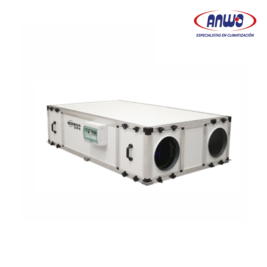 RECUPERADOR DE CALOR RECUP/EC-1200-BS-F7+F9 CIELO FALSO 220V Q MÁX1260 M3H